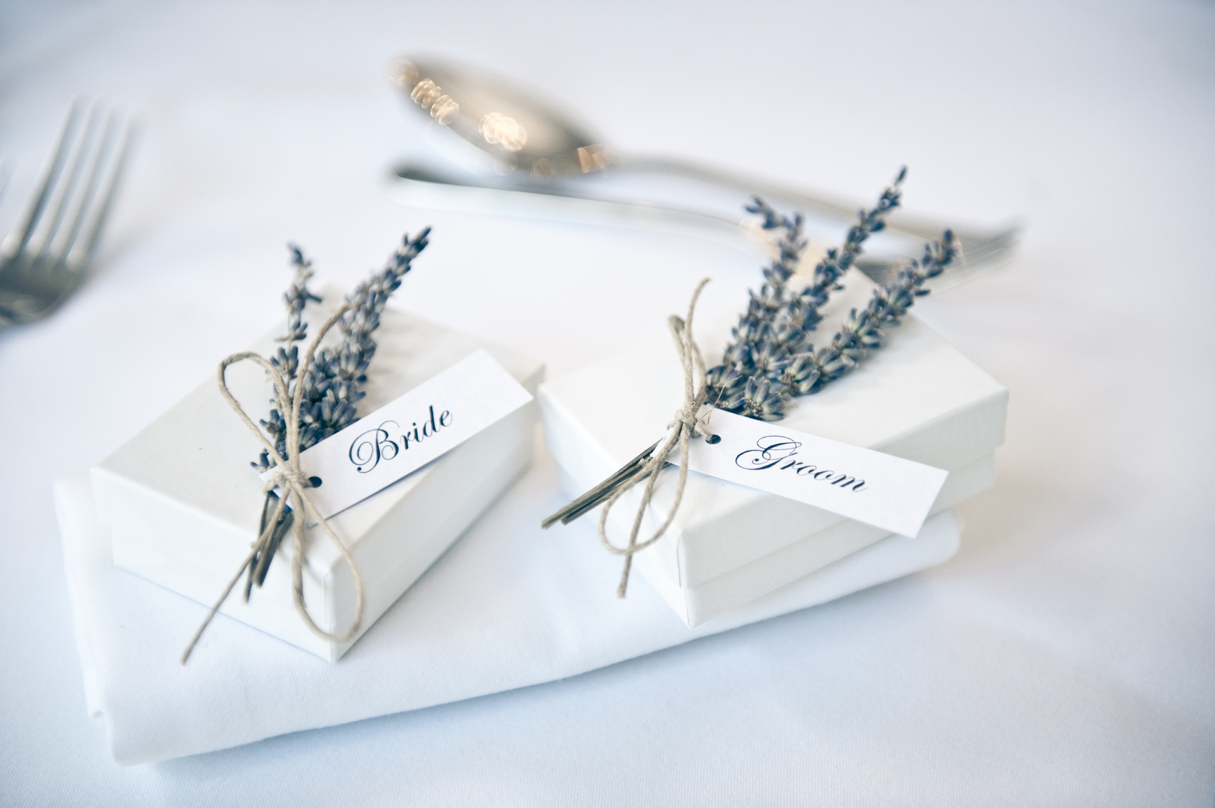 Bride and Groom Wedding Favours